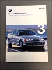 2000 BMW 3-Series Coupe 323Ci 328Ci 323i 328i 48-page Car Sales Brochure Catalog