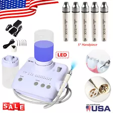 For Cavitron Dental Ultrasonic Piezo Scaler 2Bottles fit EMS /5*LED Handpiece ns