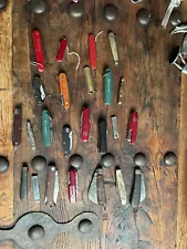 Vintage Lot of 24 Pocket Knives