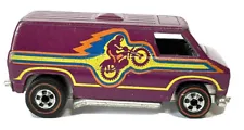 1974 Hot Wheels Redline SUPER VAN Plum Motocross Bike Flying Colors NICEST EBAY