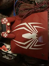 PS4 Pro Spider-Man Limited Edition 1tb 4k console