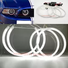 CCFL halo rings for Ford Mustang GT 2013 2014 HID headlight fog light angel eyes