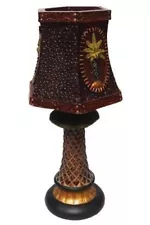 Palm Tree Décor Candle Lamp 12"h