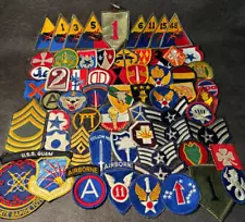 Vintage Lot of Military-Oriented Patches-Great Condition + Collectible (Lot 8)