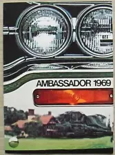 AMC AMBASSADOR USA Car Sales Brochure 1969 #AMX 6905