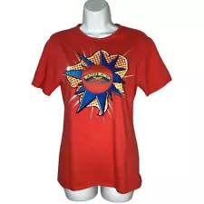 M.A.C. x DC Comics Wonder Woman Collectible T-Shirt Red 3 or M Limited Unique