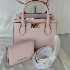 MICHAEL KORS Messenger SATCHEL PINK/ROSE GOLD Options Wallet, Bag OR Bag+Wallet