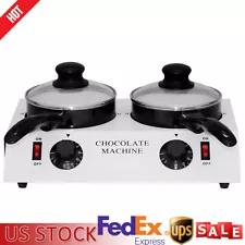 Double head Electric Chocolate Tempering Machine Melter Maker Brand New