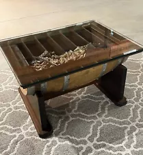 Wine Barrel Table