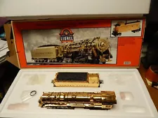 LIONEL 6-28062 700E HUDSON 100TH ANNIVERSARY GOLD PLATED ENGINE TENDER USED RARE