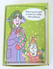 Hallmark Shoebox Maxine Christmas Card Box of 15 Cards & Envelopes 7x5 Funny