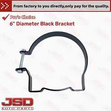 6 Inch Diameter Aluminum Black Strap Bracket For Round Gas Tank Fuel Tank Cell