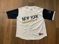 New York Cubans Jersey Baseball Men’s Sz 3X Large White Headgear