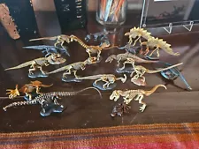 16 X KAIYODO DINOSAUR SKELETON MODELS