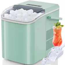 Portable Ice Machine Countertop Bullet Ice Maker with Ice Scoop 24hrs/26lbs