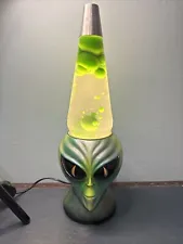 VINTAGE VERY RARE ICON SERIES LAVA LAMP ALIEN