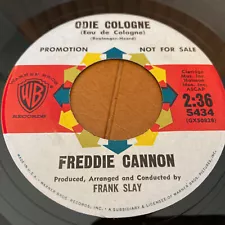 ODIE COLOGNE PROMO OK WHEELER USED CAR DEALER FREDDY CANNON VINYL 45 RECORD 7"