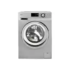 Haier HLC1700AXS 24" Silver Front Load Electric Washer/Dryer Combo