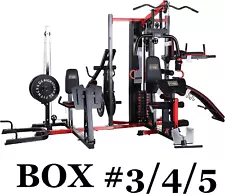 Signature Fitness Multifunctional Home Gym System Workout Station with Leg Exten