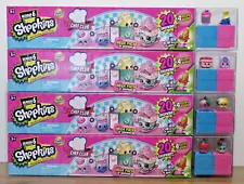 SHOPKINS SEASON 6 LOT of 4 MEGA PACKS * LIMITED EDITION CHEF CLUB *20 Shopkins @