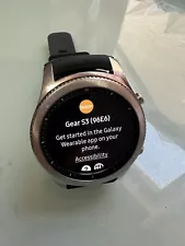 Samsung - Gear S3 Classic 46mm Stainless Steel R770- Silver