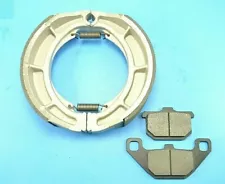 For Kawasaki VN800 Vulcan 800 1995-1999 Front Brake Pads & Rear Brake Shoes (For: 1995 Kawasaki Vulcan 800)