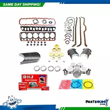 DNJ EK1119 Engine Rebuild Kit For 87-90 Jeep Cherokee Comanche 4.0L L6 OHV 12v