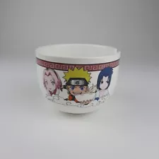 Shonen Jump Naruto Shippuden Sasuke Sakura Ramen Rice Bowl 2002MK 2007SP Ceramic