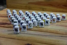 50 States Porcelain Thimble Set Brand New Made by Finact Collectibles