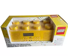 LEGO Brick CD Player AM Radio yellow Boom Box Used JP Y214