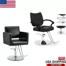 Classic Hydraulic Barber Chair Salon Beauty Spa Tattoo Hair Styling Equipment US