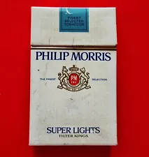 Vintage Authentic 70s Germany PHILIP MORRIS 80's Cigarette Packet Tobacco Empty