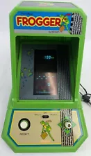 Vintage 1982 - Frogger Mini Table Top Arcade Video Game - Sega - Coleco #2393