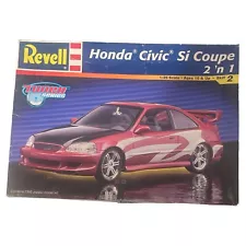 2002 Revell Honda Civic Si Coupe 2 'n 1 1/25 Model Kit 85-2388 *READ* Parts