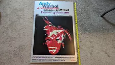 ANDY WARHOL Retrospective Hayward Gallery POP ART exhibition poster RARE 1989