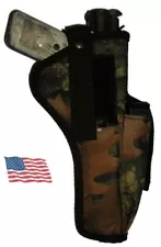 USA Cammo RealTree Holster Smith & Wesson Models 41 & .22 6 in mag W pouch