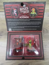 HEROCLIX Iconix Roses for Red Harley Quinn Poison Ivy