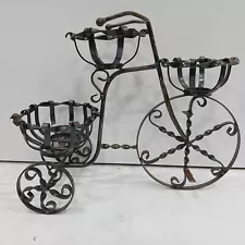 Vintage Metal Tricycle Planter