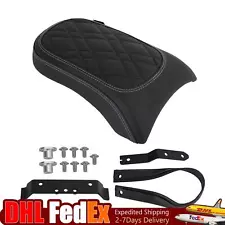 Rear Passenger Seat Cushion Pu Pillion Flat Black For Bmw R18 Bikes 2020-2022