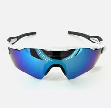 Oakley Radar EV Path Polished White with Prizm Sapphire Iridium *New*