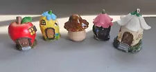 Fairy Garden Houses & Ceramic Mushroom Lot Garden Decor