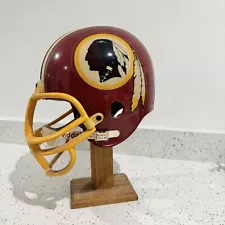 1980's Washington Redskins Game Helmet Riddell On Stand NFL Collectors Item