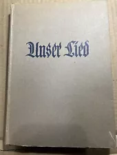 WW II German Song Book from the NSLB National Socialist Teachers League Original