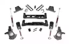 Rough Country 7.5" Lift Kit N3 Struts/Shocks for 07-13 Silverado Sierra 1500 2WD (For: 2011 GMC Sierra 1500)