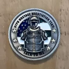 NYPD Challenge Coin - Hostage Negotiation Team