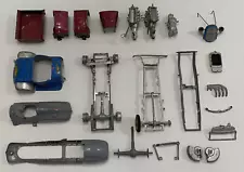 VINTAGE HUBLEY METAL MODEL HOT ROD PARTS - JUNKYARD PARTS ~ (PARTS OR RESTORE)