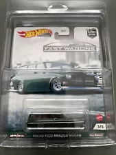 Hot Wheels Volvo P220 Amazon Station Wagon Car Culture Fast Wagons Protector