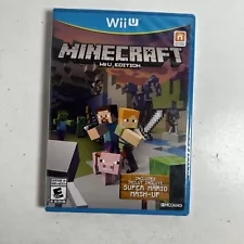 Minecraft (Nintendo Wii U, 2015) Mojang Action & Adventure Video Game