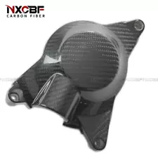 For 2017-2020 Yamaha R6 100% Carbon Fiber Engine Clutch Crankcase Cover Fairing (For: 2019 Yamaha)