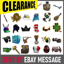 YOU PICK Roblox Clearance Toy Codes Many to Choose From Sent Fast eBay Message